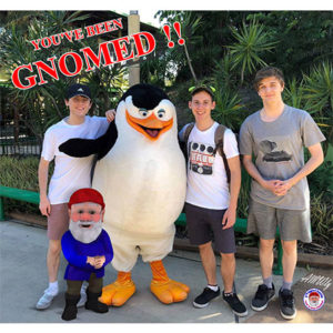 Personalised 'You've been Gnomed' pictures