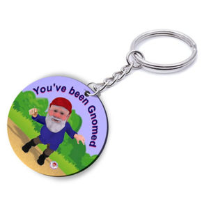 You've Been Gnomed Keyring